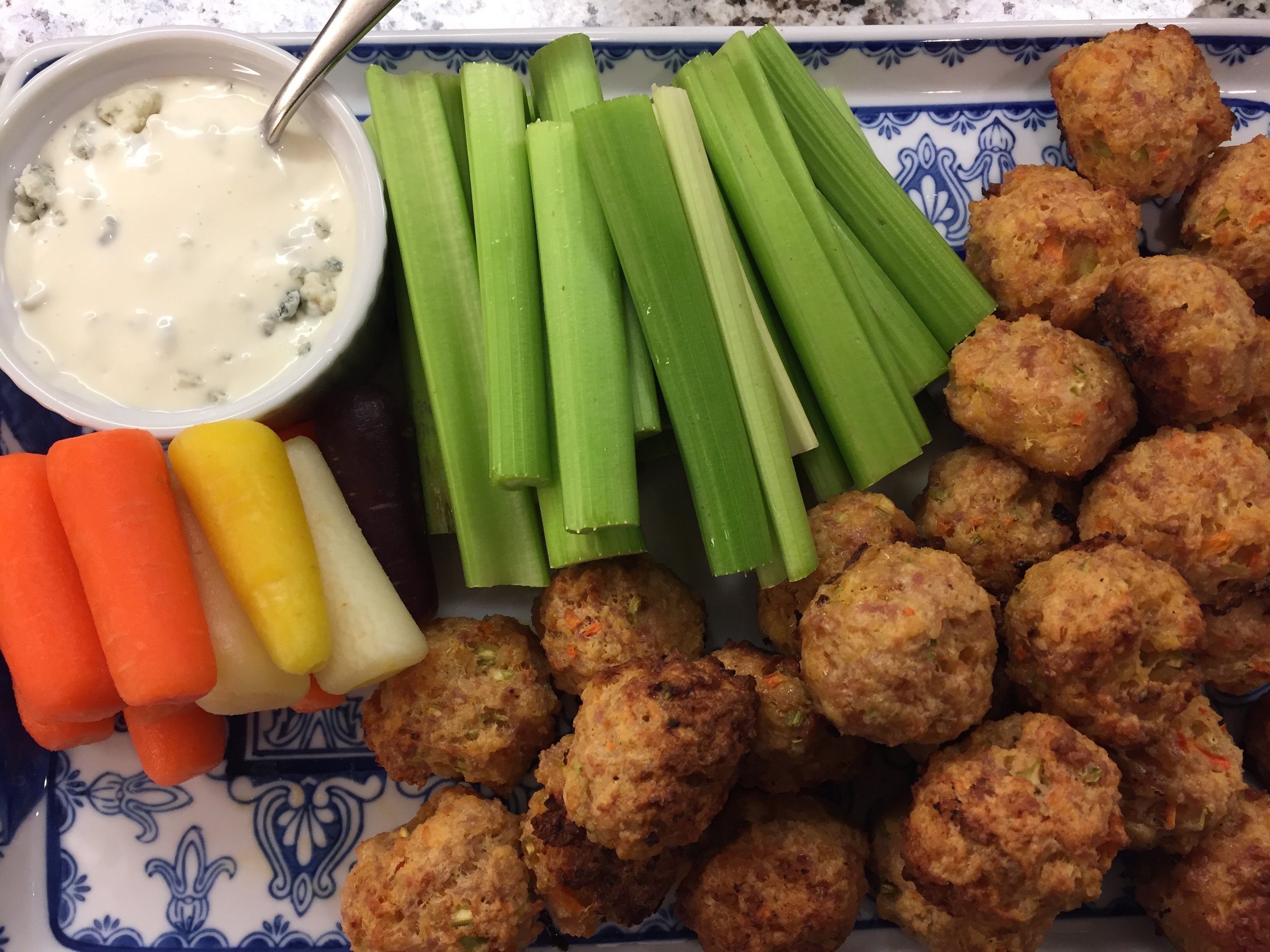 Buffalo Chicken Meatballs