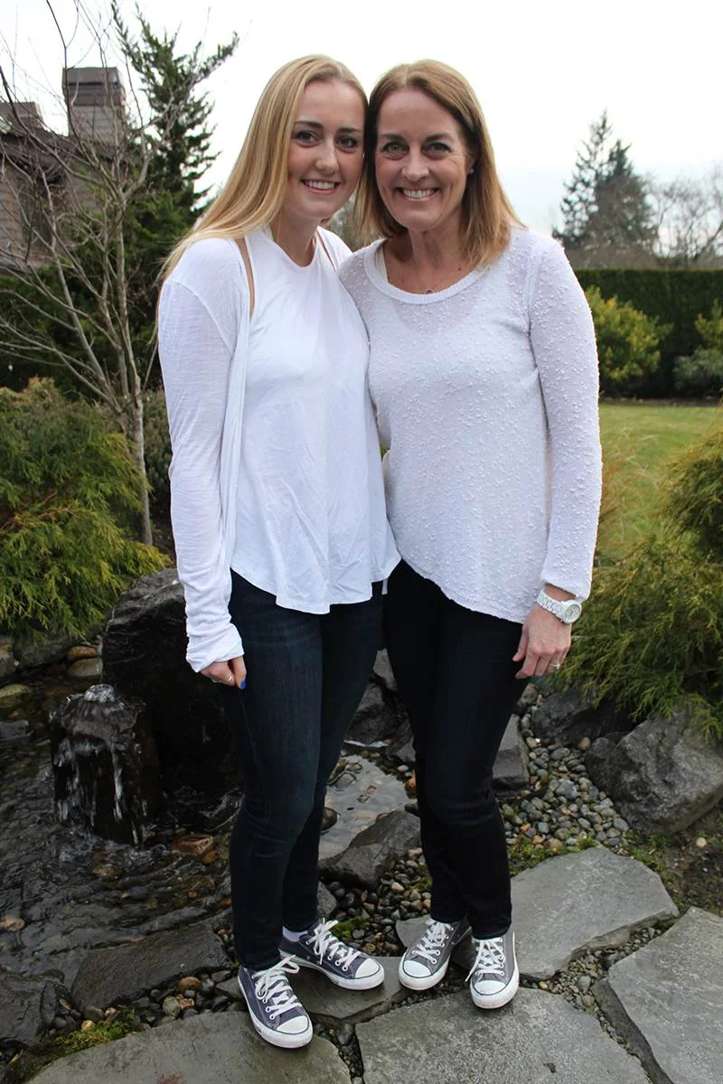 Kim and Corinne Foster