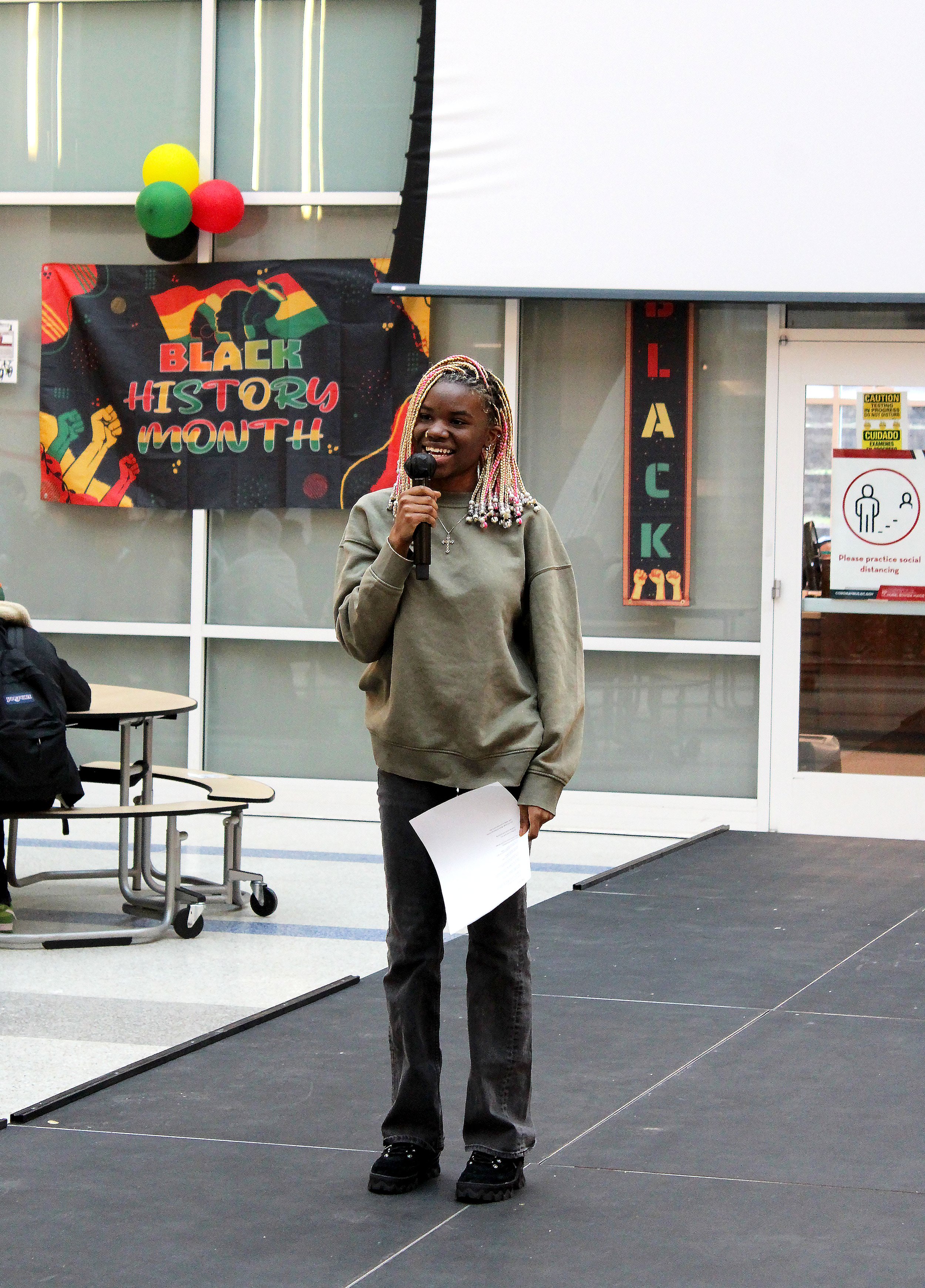 Roosevelt High School Black History Month Poetry Slam