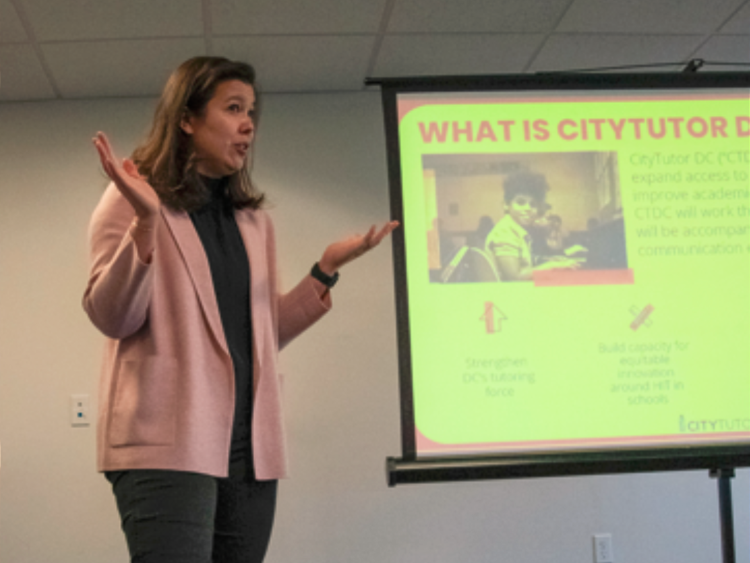 CityTutor DC Highlights RAV's High-Impact Tutoring Program