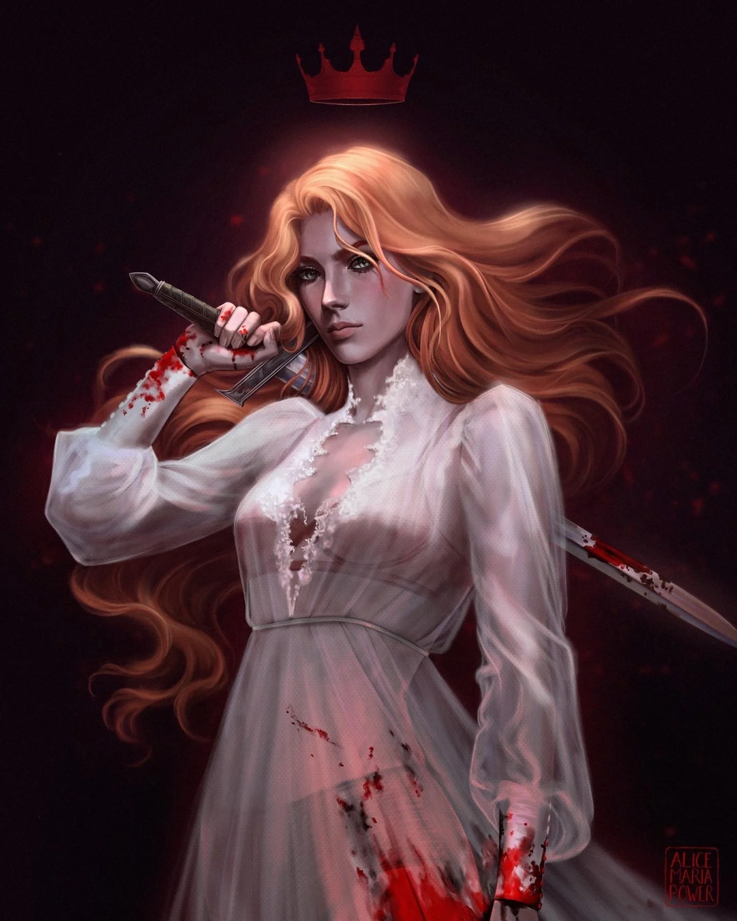 I AM KING, an ode to Florance & the Machine, personal work