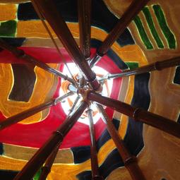 #TalismanTipi - Interior Detail ~36"x36"