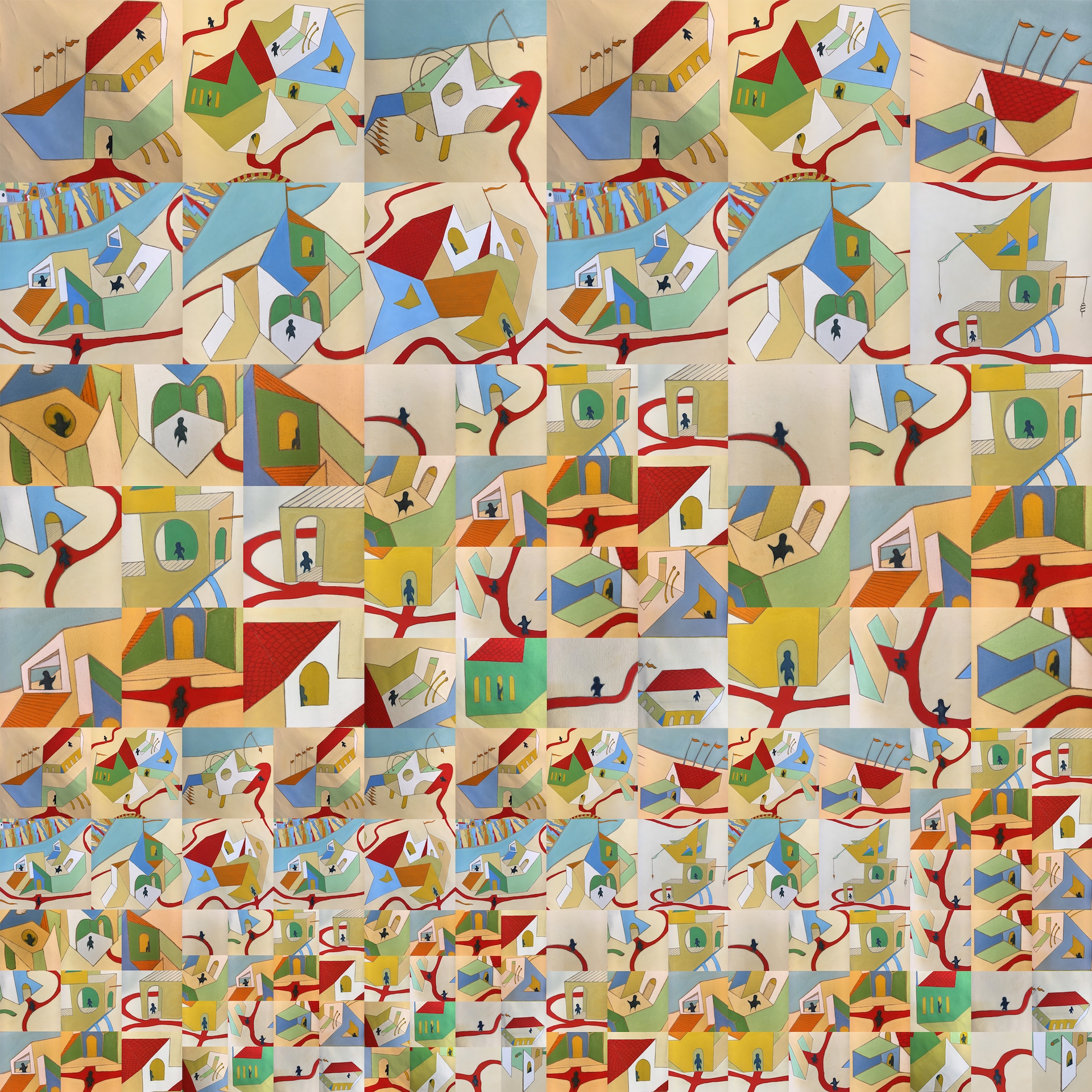 #WalkAboutTipi - Major Circuit 2016 · digital photo montage documenting #WalkAboutTipi