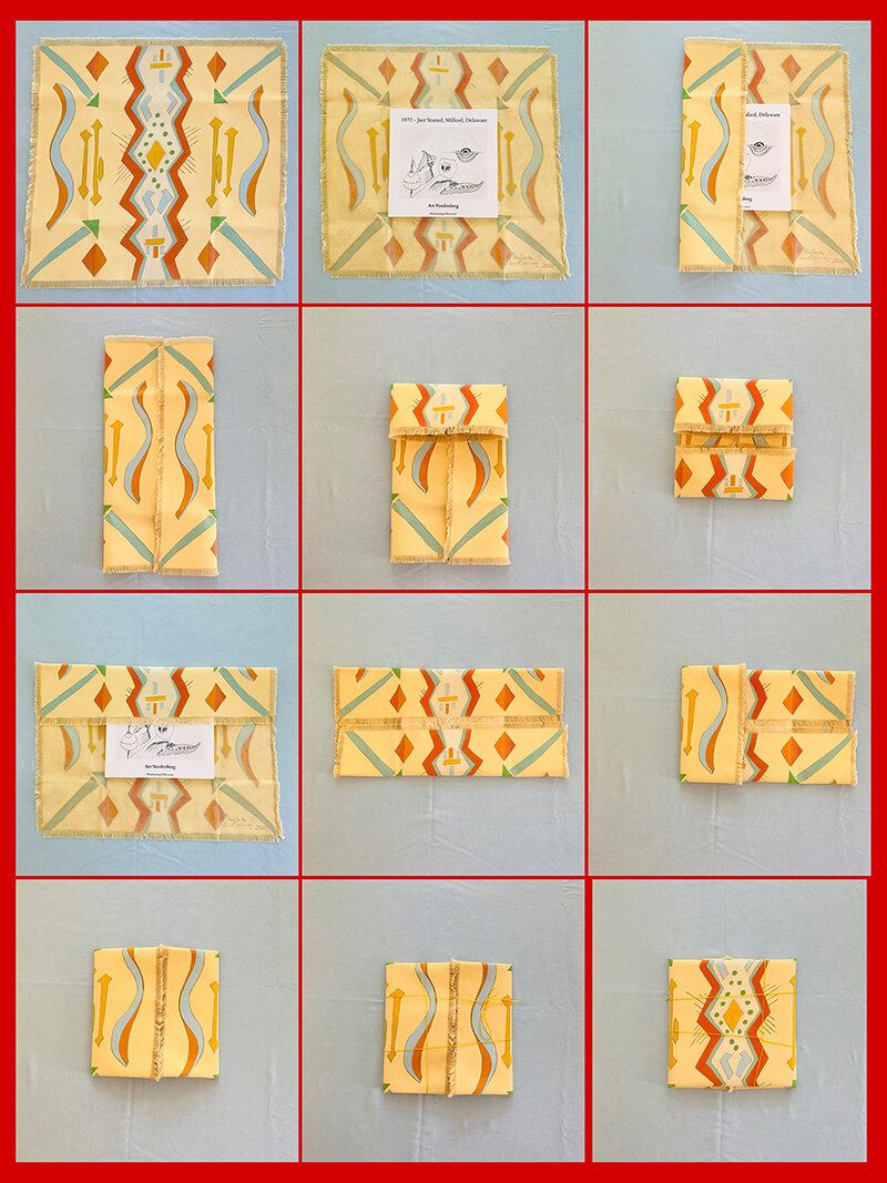 Parfleche Folding - No. 01 (40"x30" intended digital print)