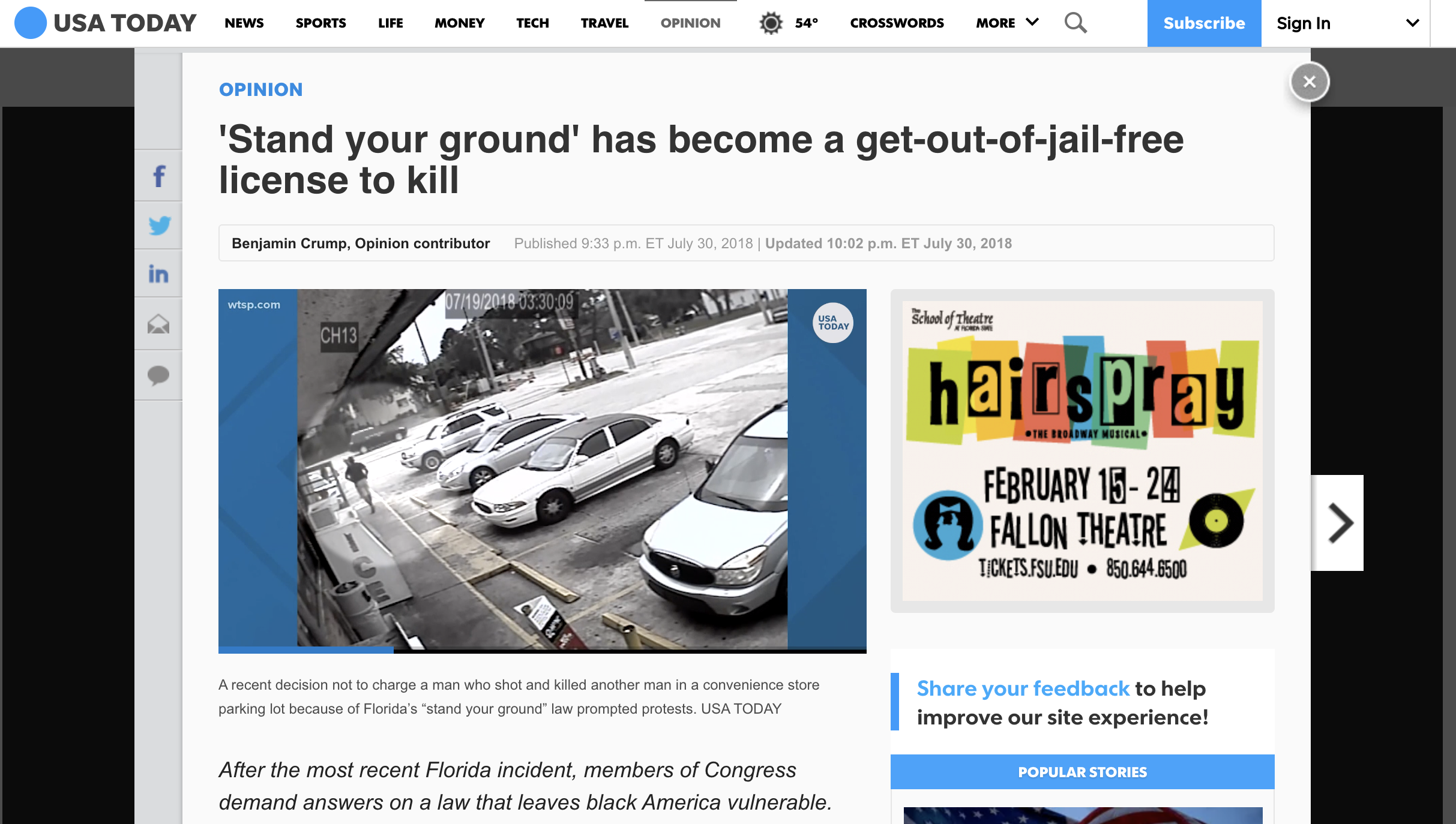 Op-Ed Placed in USA Today