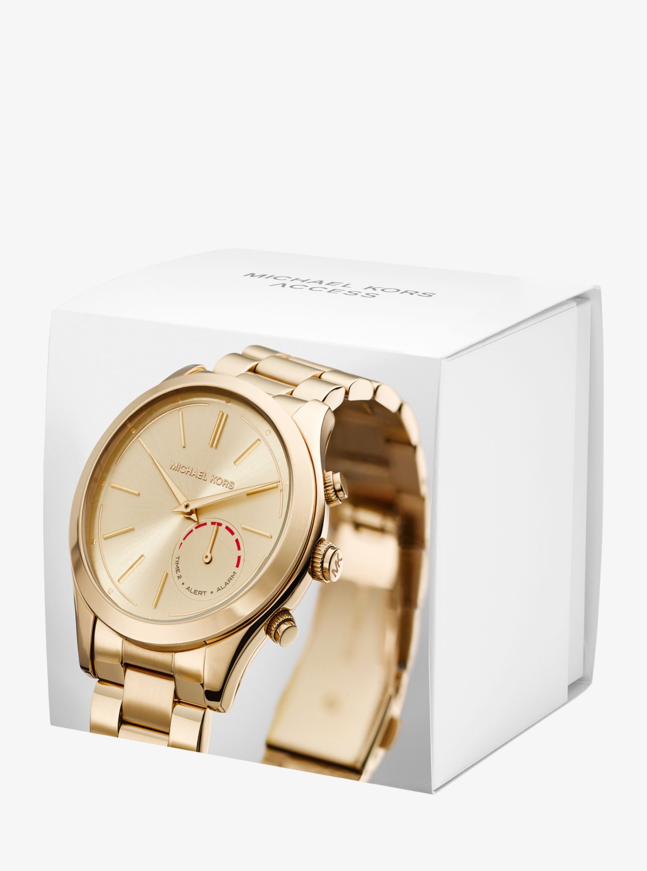 michael kors access slim runway hybrid smartwatch