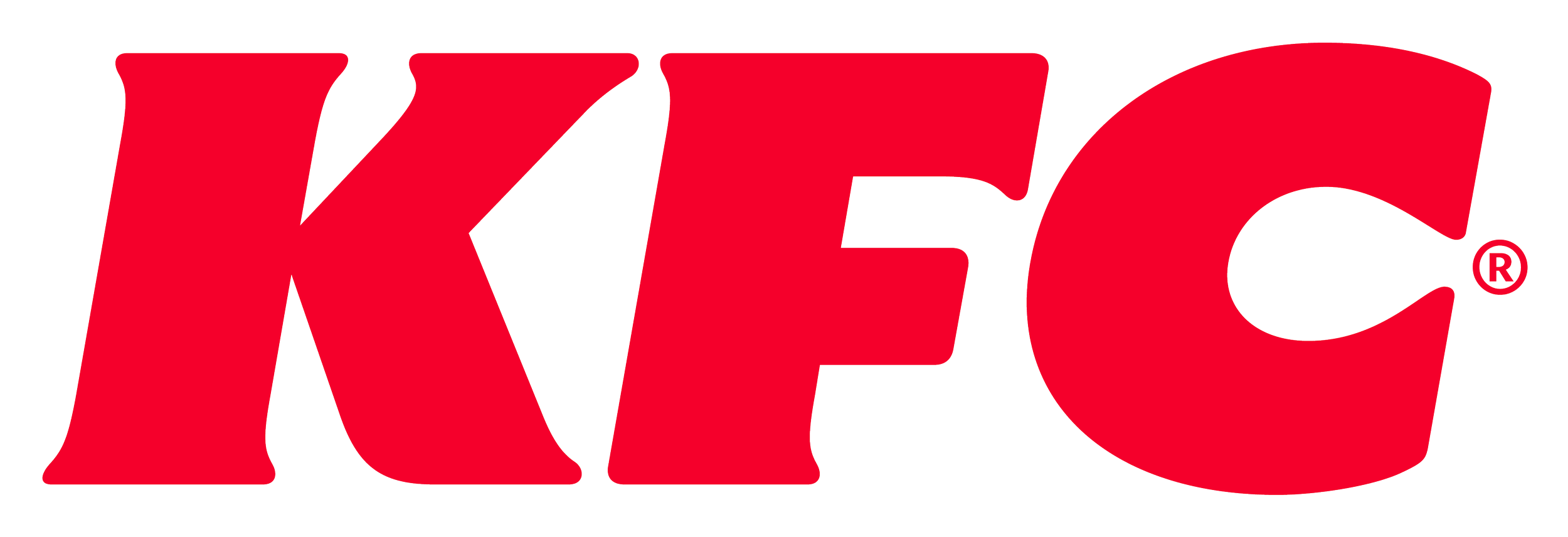 KFC logo in red letters