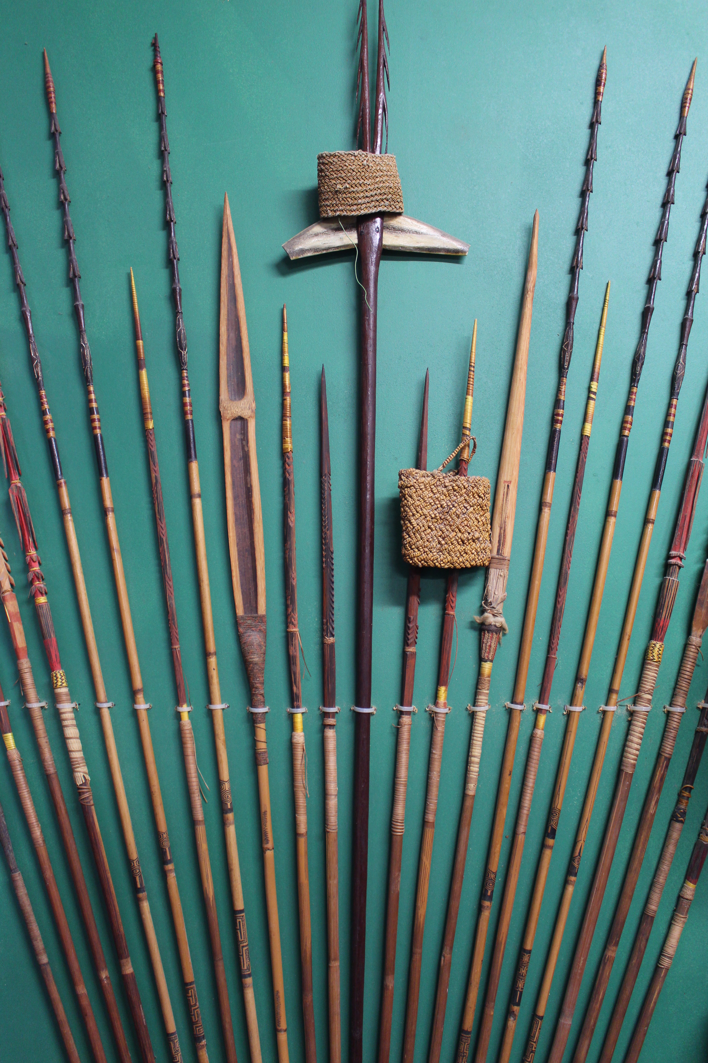 One of the many intriguing exhibits at the NGVR and PNGVR Military Museum.