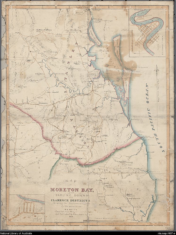 Map by Robert Dixon (1800–1858) - Public Domain