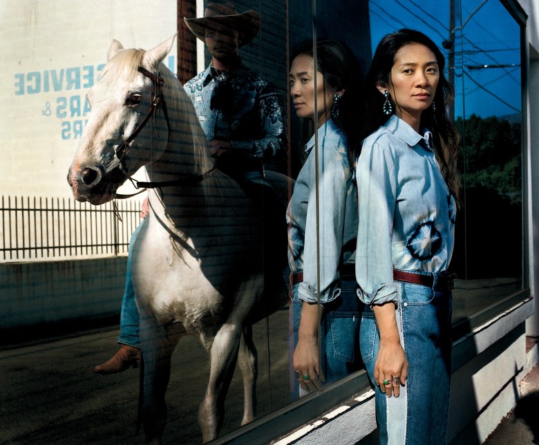 Chloe Zhao and Brady Jandreau by  Philip-Lorca diCorcia