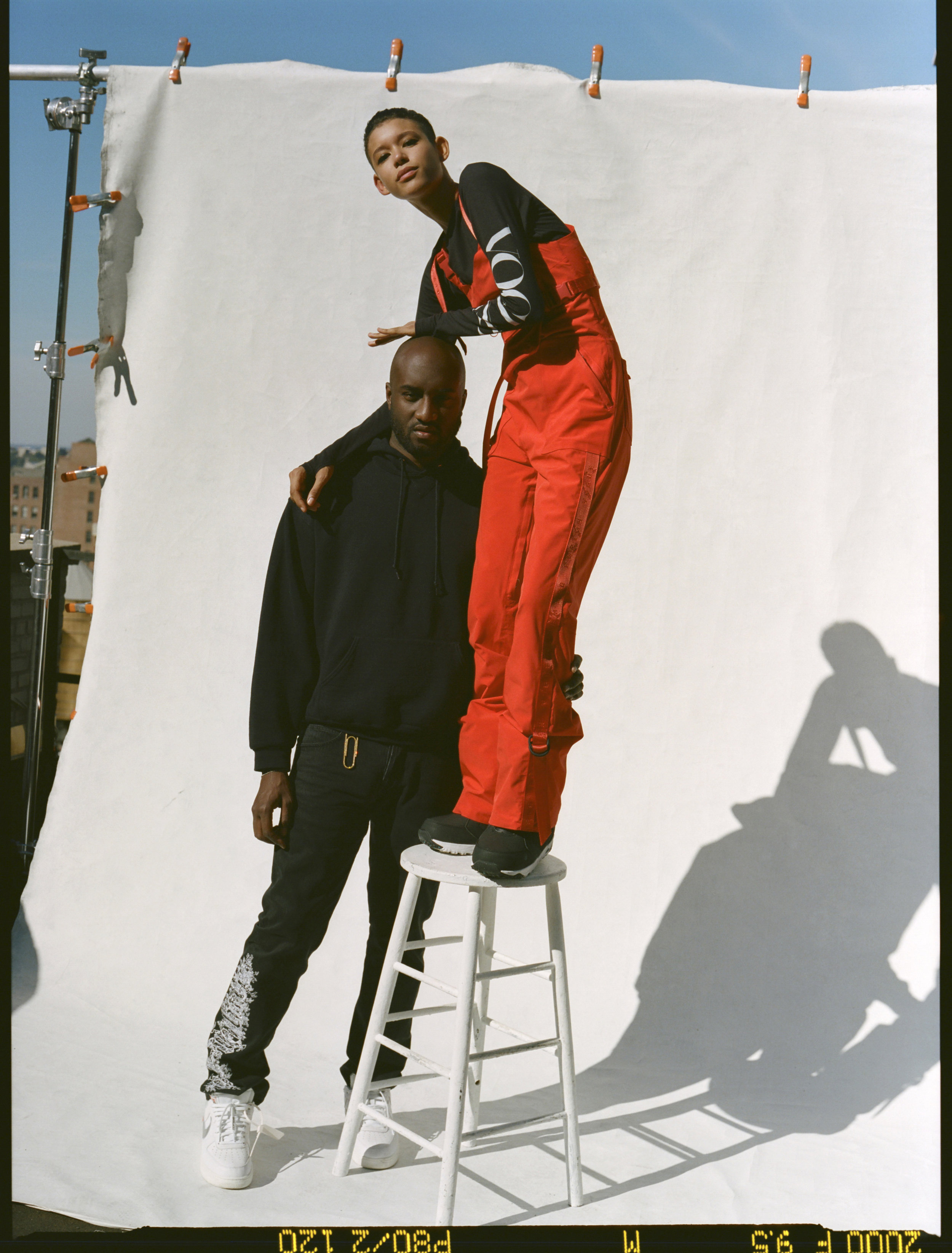 Virgil Abloh and Dilone by Sean Thomas