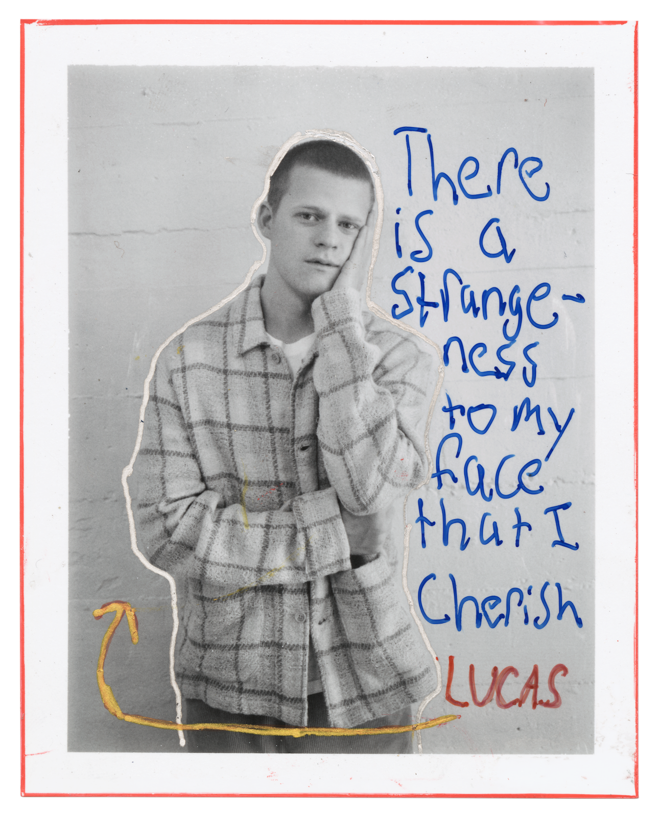 Lucas Hedges by Jim Goldberg