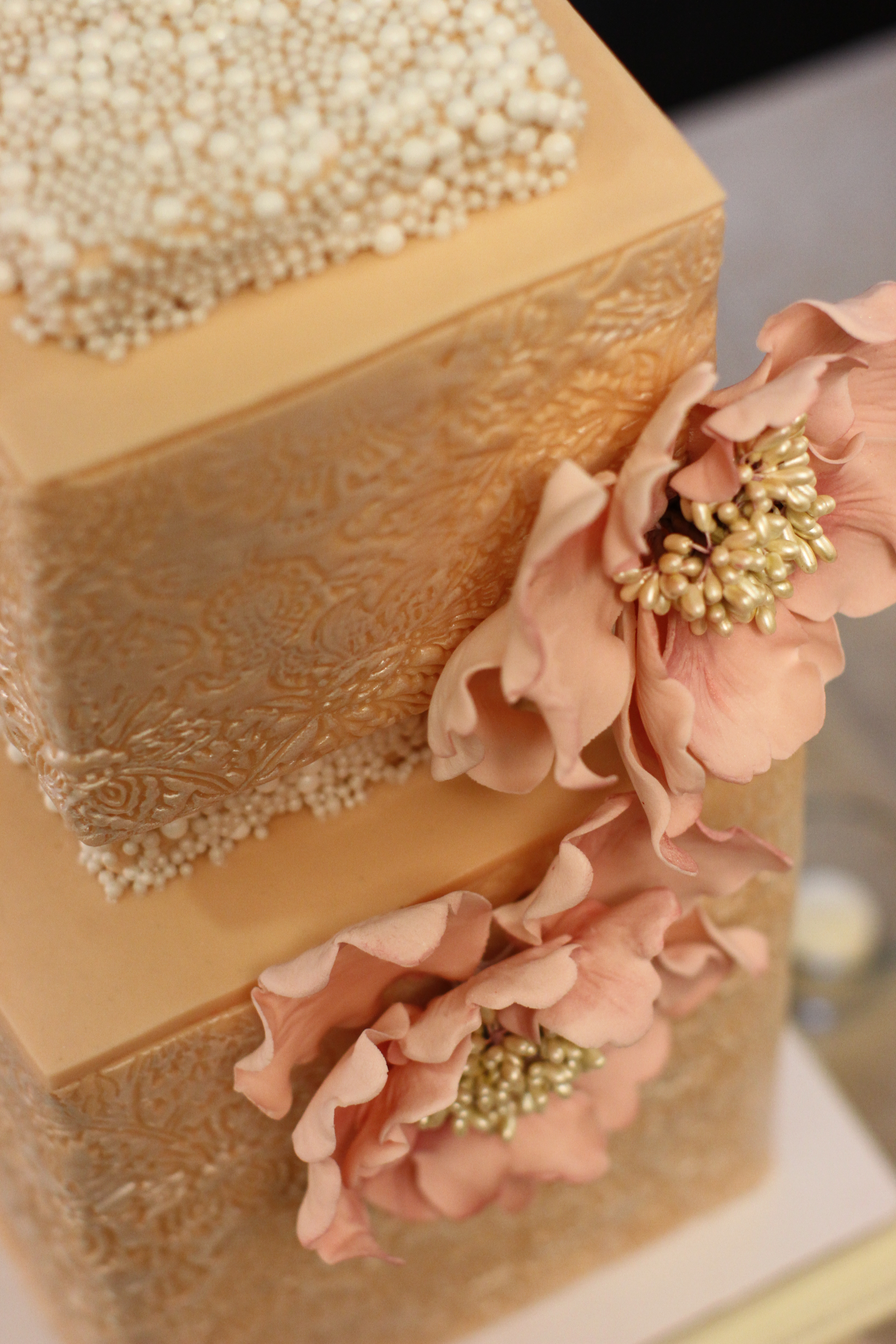 Pink Wedding Cake Events Beyond Event Planning