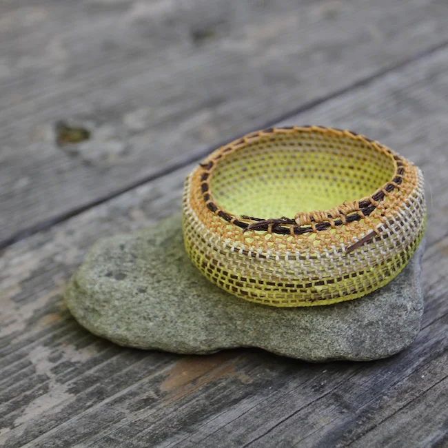 tricolor basket, no. 1