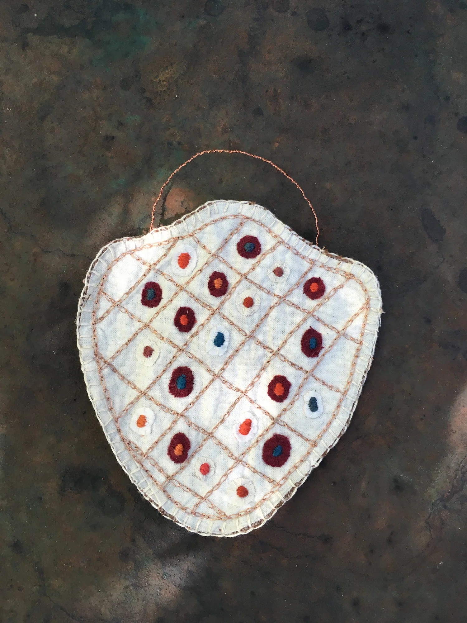 textile art wall hanging no. 7