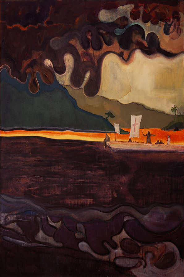 Peter Doig painting