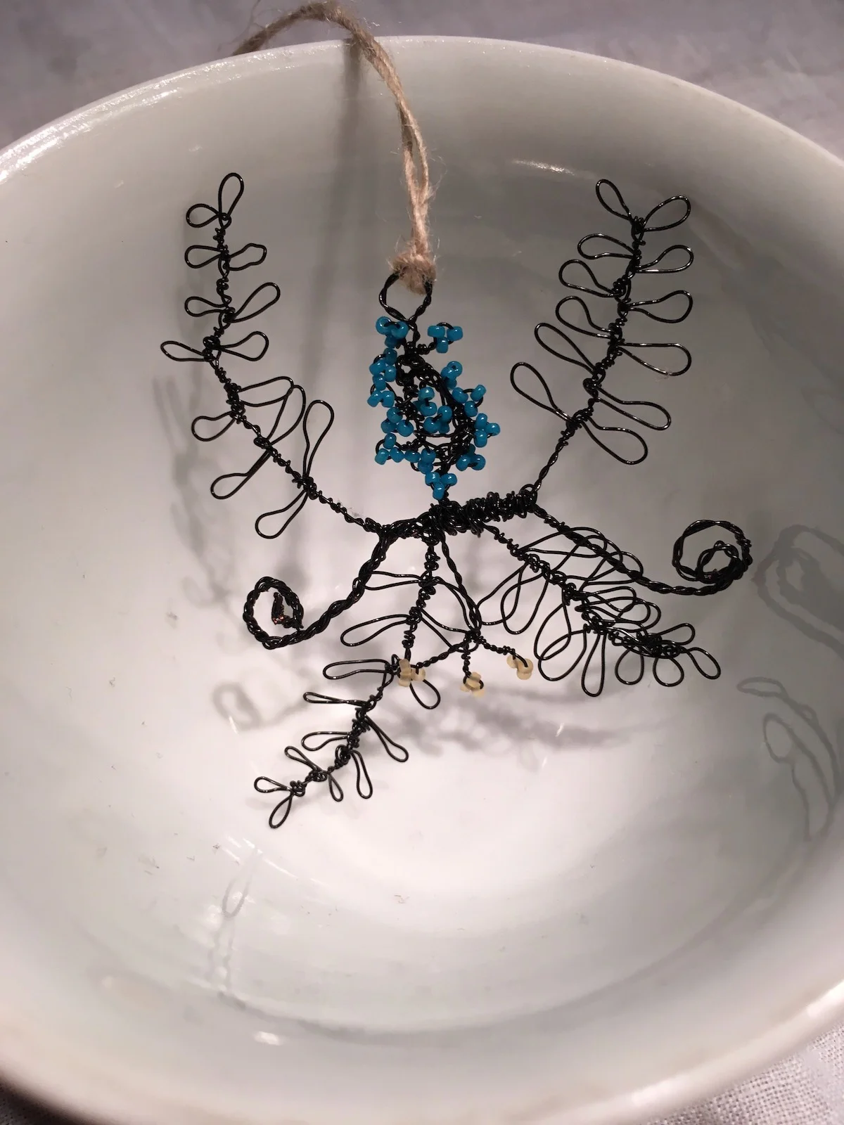 ornament, mini wreath no. 1