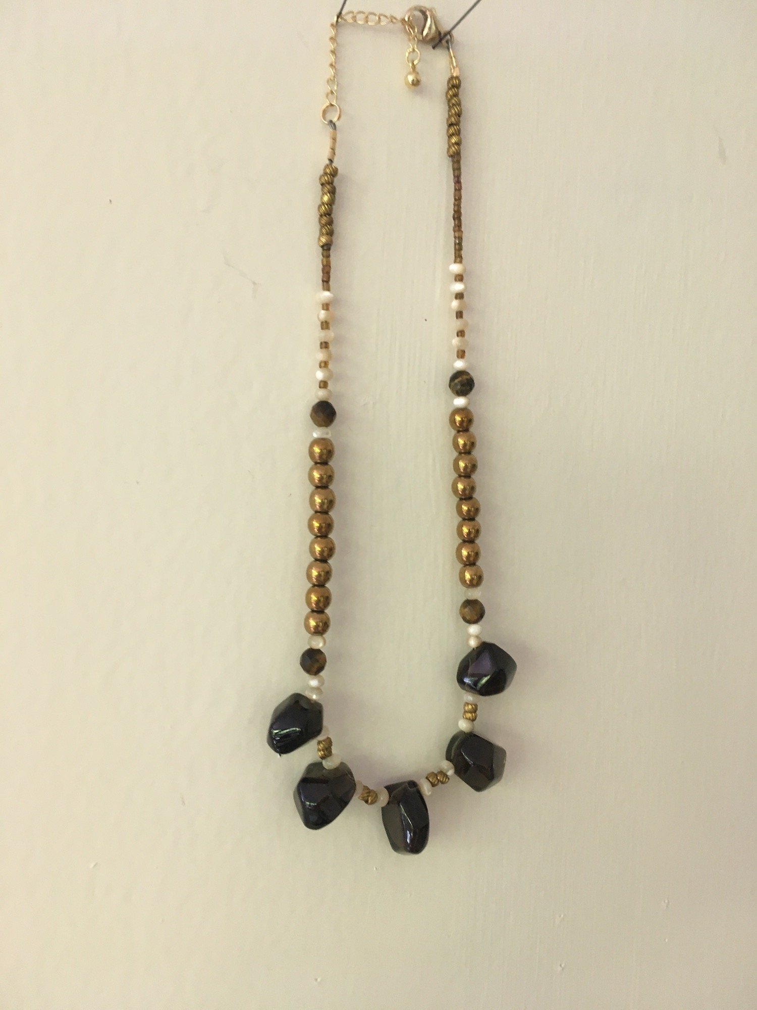 smokey quartz necklace no. 1