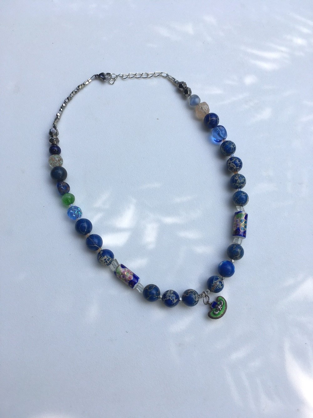 sea sediment jasper necklace no. 1