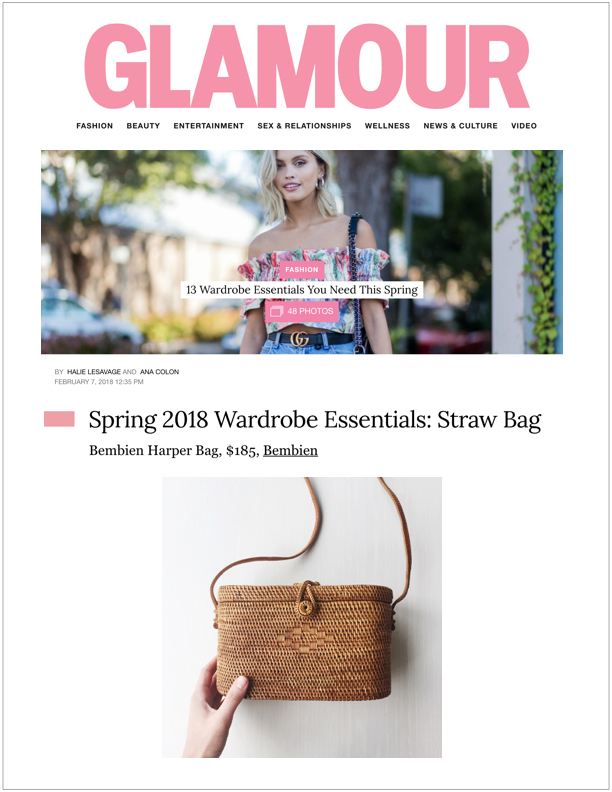 Glamour , February 7, 2018 13 Wardrobe Essentials You Need This Spring