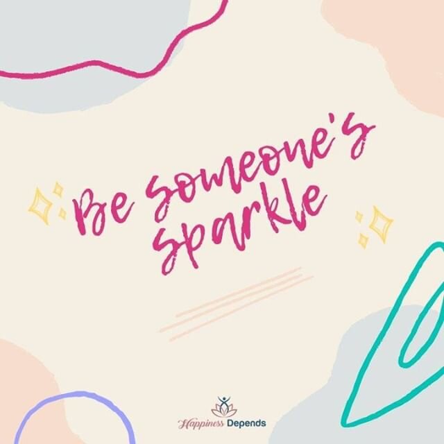 ✨✨We could all use a little sparkle in our lives. So spread that sparkle!✨✨
.
.
.
.
#happinessdepends #spreadsparkle #payitforward #fridayvibes