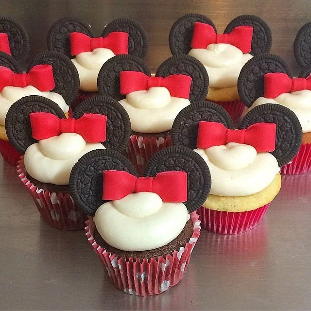 MINNIE MOUSE CUPCAKES