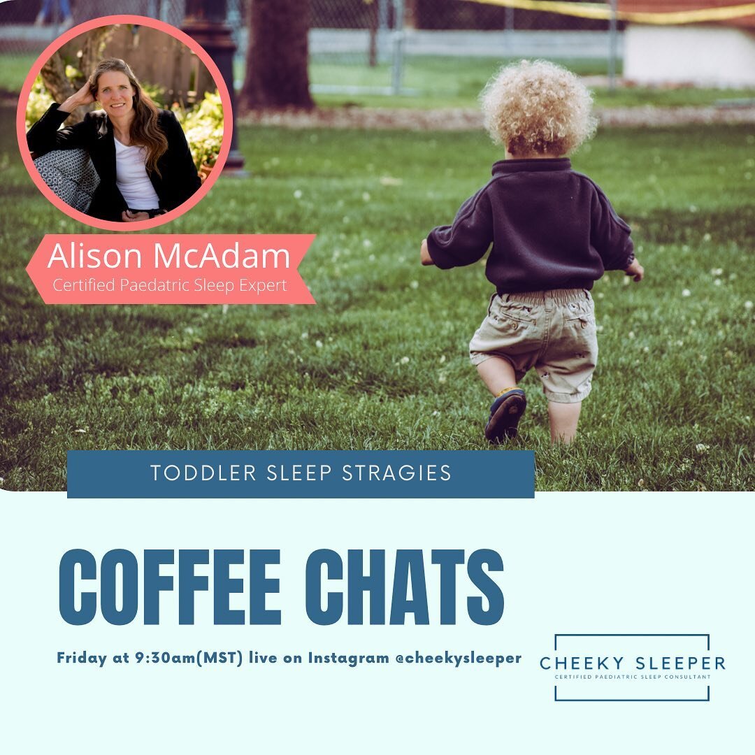Coffee Chat☕️
Friday, May 14 th 9:30 am (ish)  Live on #Instagram

I will discuss #toddlersleep strategies and some fun #parentinghacks 

I found the toddler years hard and frustrating at times but also found a rhythm and so much joy. Did I mention t