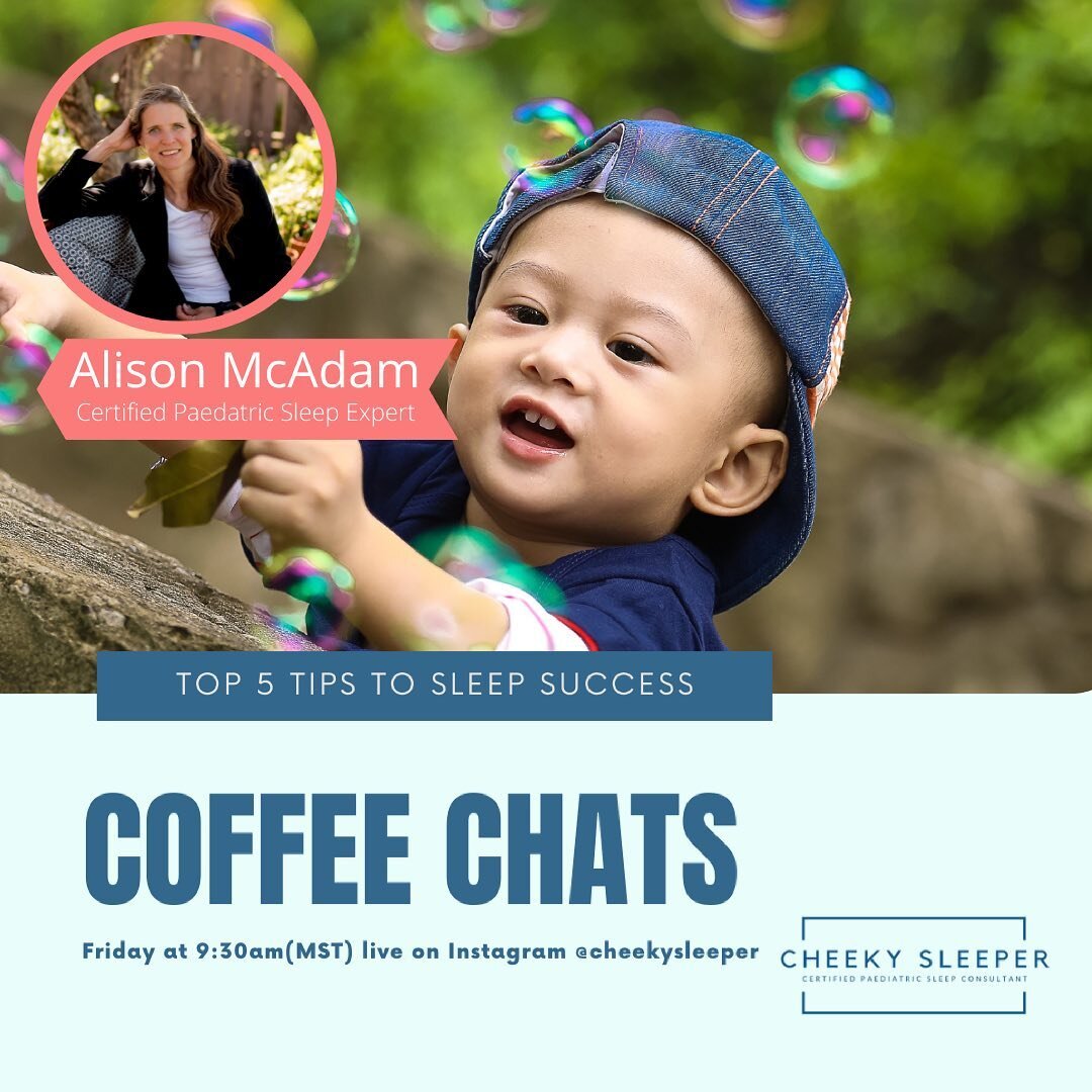 Coffee Chat with Alison, your families personal sleep secret 😉 and sleep giveaways so don't forget to tag, save and share this post! 

Friday, May 28 at 9:30, am. Live on #Instagram

Top 5️⃣ Tips to sleep success!

Any guesses what my top tips? 

He