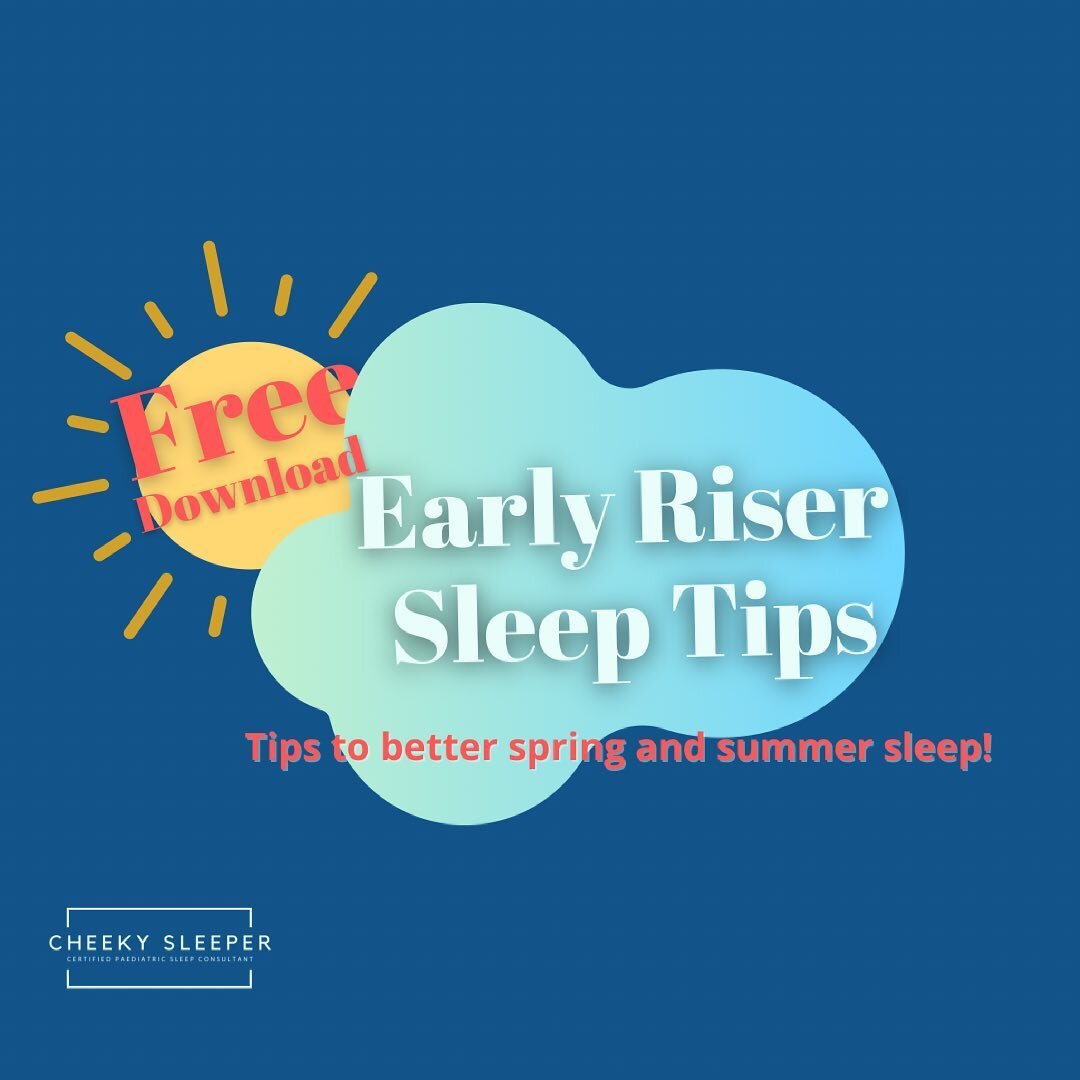 This one is for you and it&rsquo;s 🆓! 

Every parent has dealt with the early wake up regardless of the age of their baby or child. (I have been having them in my home too recently). Spring and summer are the time we see a lot of early wake ups due 