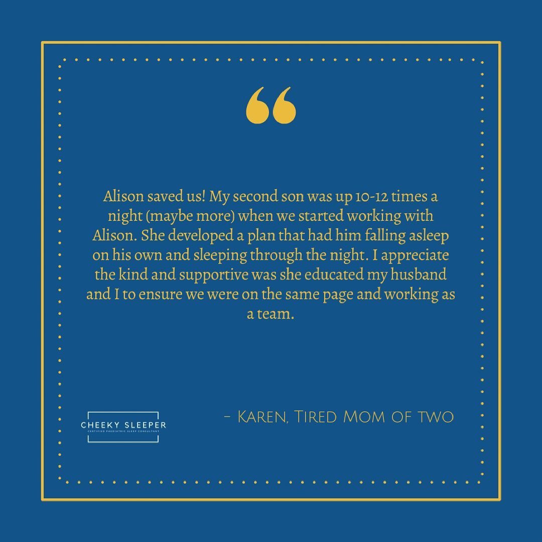 My favourite part of my job is working one on one with my families. Watching parents get their sparkle back with everyone sleeping better. 

It&rsquo;s amazing seeing how sleep can change  you life. 

I have some spots for discovery calls this week. 
