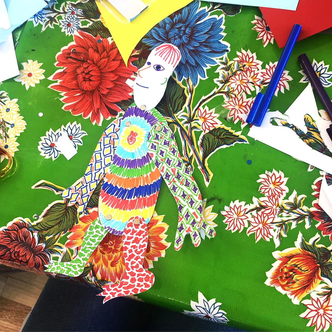 Artwork from the youth collective in the AGNSW. Image by Rosell Flatley