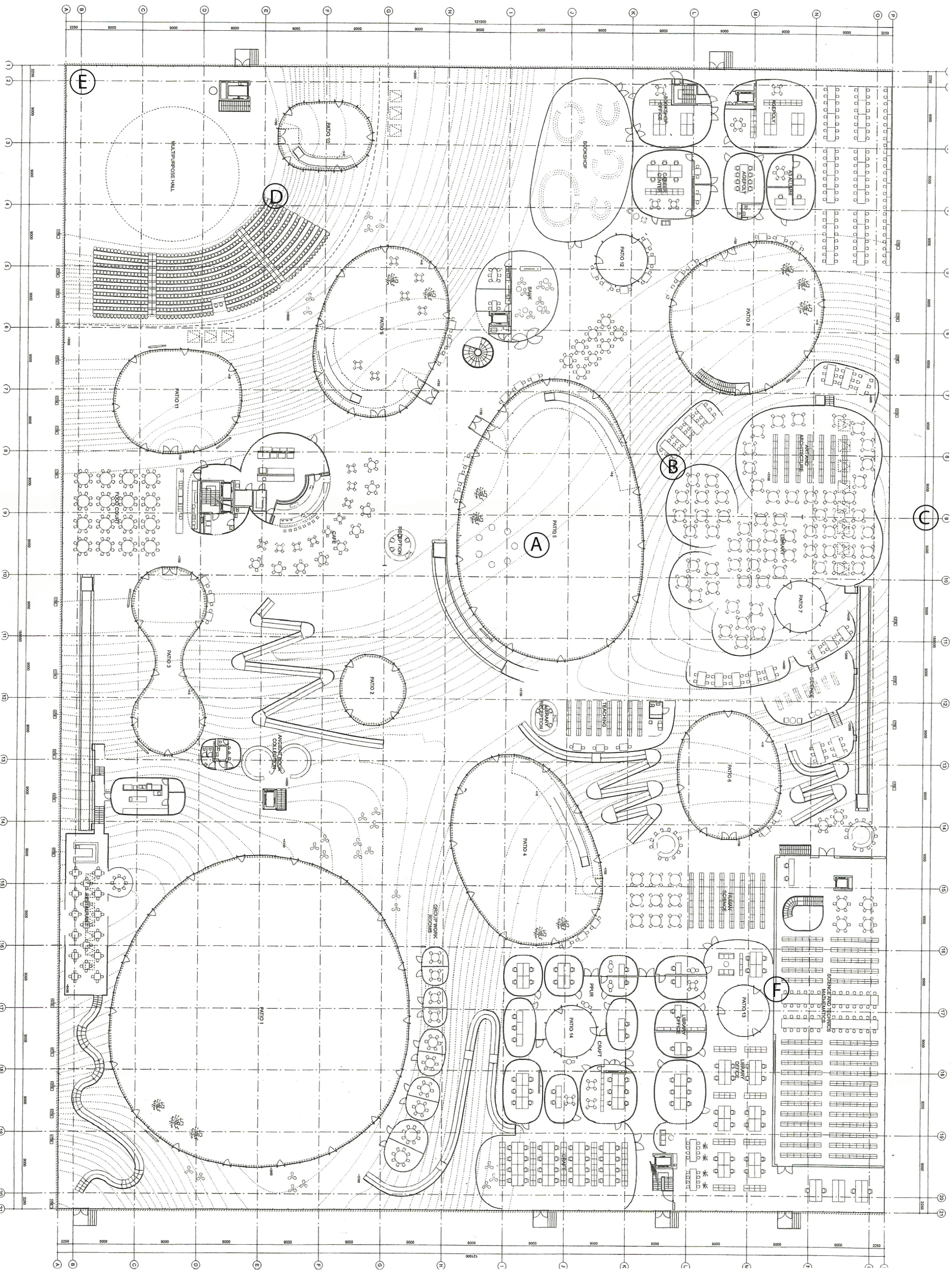 sanaa rolex learning center plan