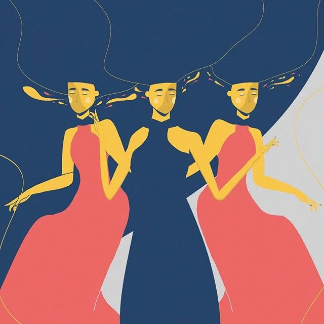 Happy International Women's Day!! Check out this illustration I did for all of the beauties at @CrewCutsPost!