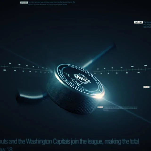Excited to share this exploratory title frame pitch for the NHL 100 Year documentary. Check out the final pitch! (Link in bio)