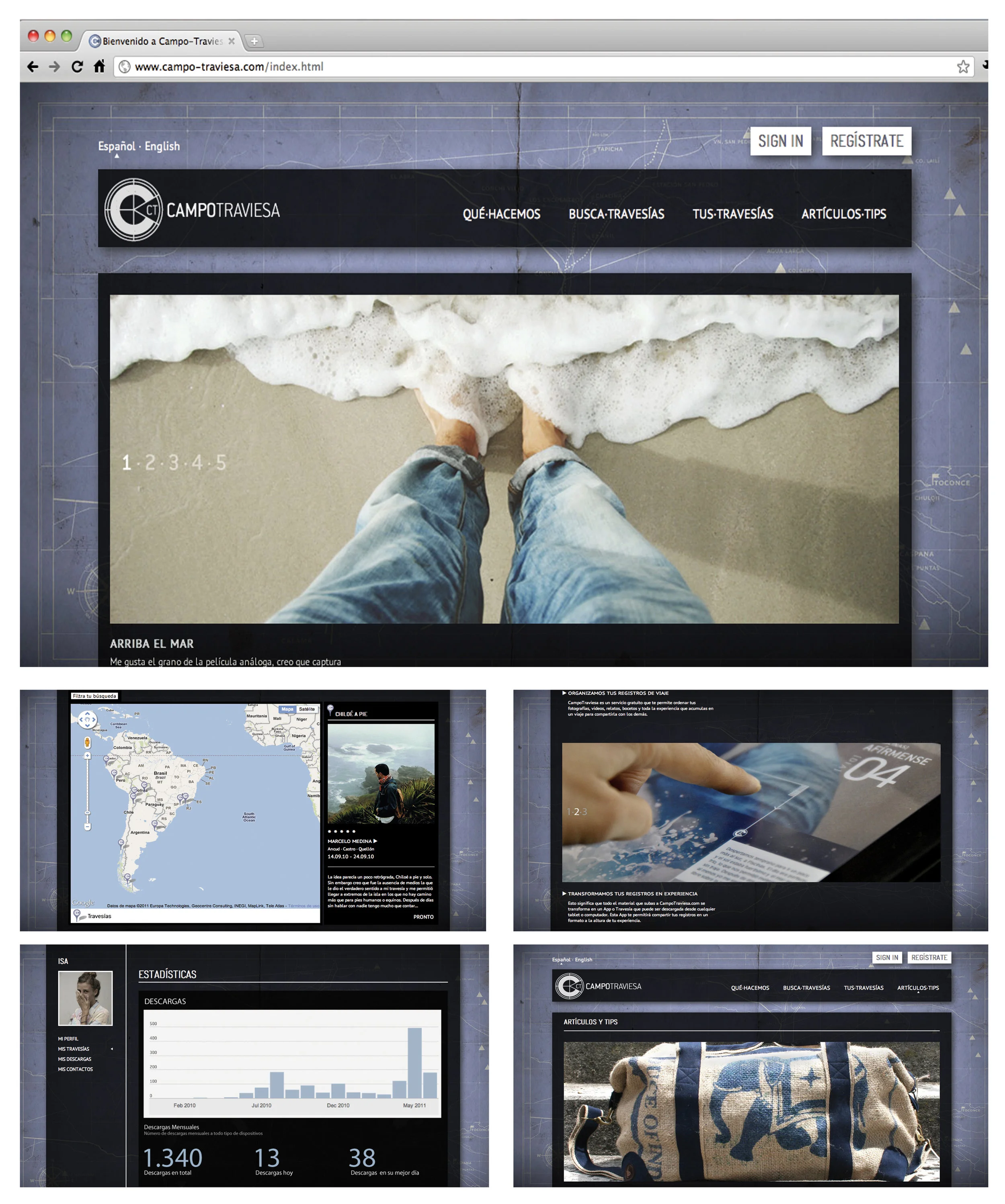 CampoTraviesa Web