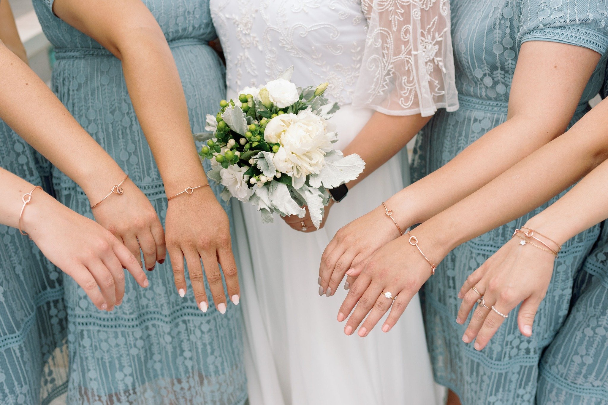 Love celebrating love (and these cute matching bracelets 💫)
These girls aren&rsquo;t just bridesmaids&mdash;they&rsquo;re the bride&rsquo;s day-one crew. It's all in the details that make the day even more meaningful 💍💕

 #atlantaphotographer #atl