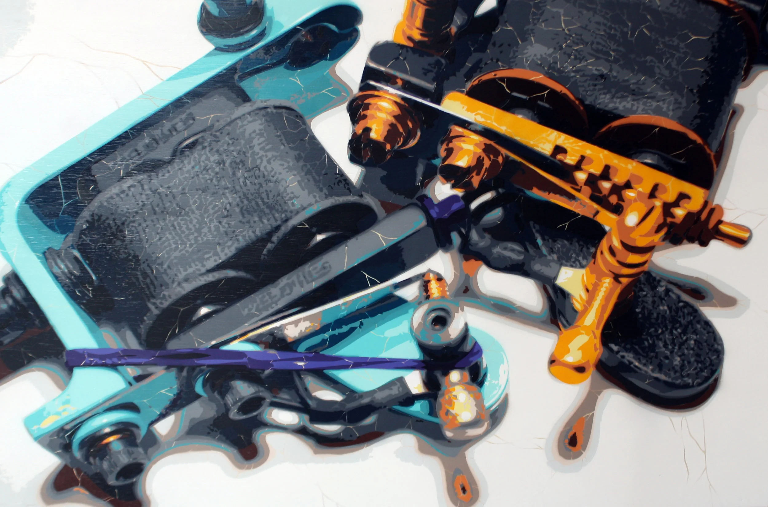 Seth Ciferri Machines (Teal/Gold)