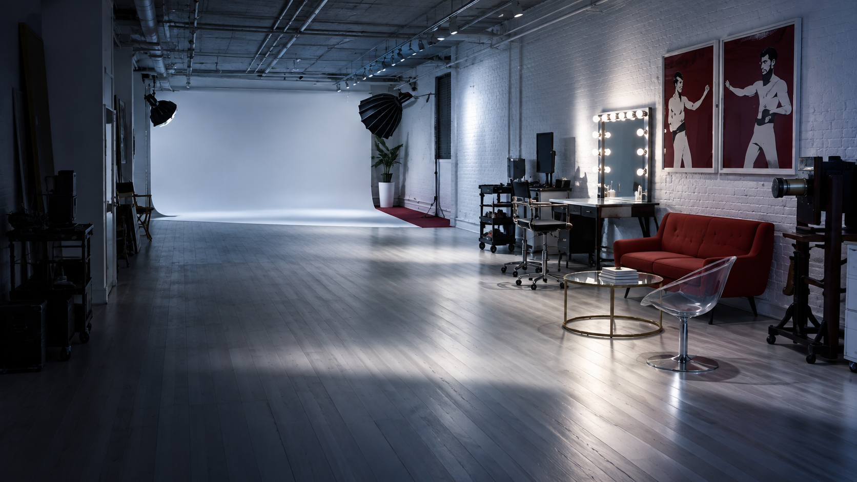 Hudson Yards Loft photography, video and podcast studio in New York City, presented in the SIGNAL editorial color palette.