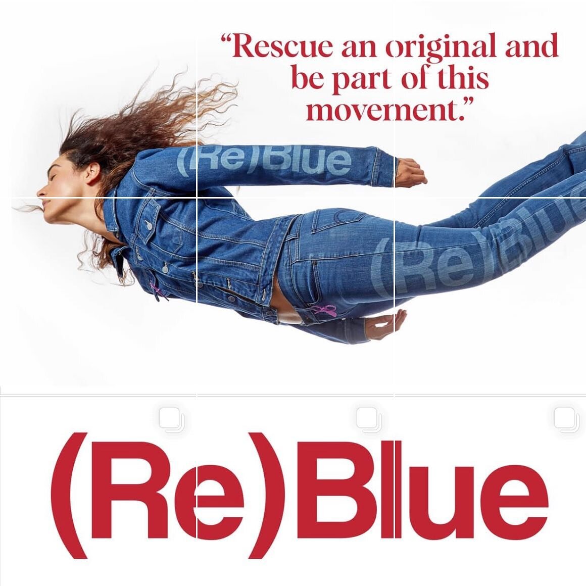 The movement is here. (Re) Blue @rebluelabel is all about the upcycle, recycle, reuse movement and &ldquo;finally&rdquo; makes the sustainable fashion movement -&ldquo;fashion&rdquo; - the way we like it served up.  Campaign shot by  Brazilian vegan 