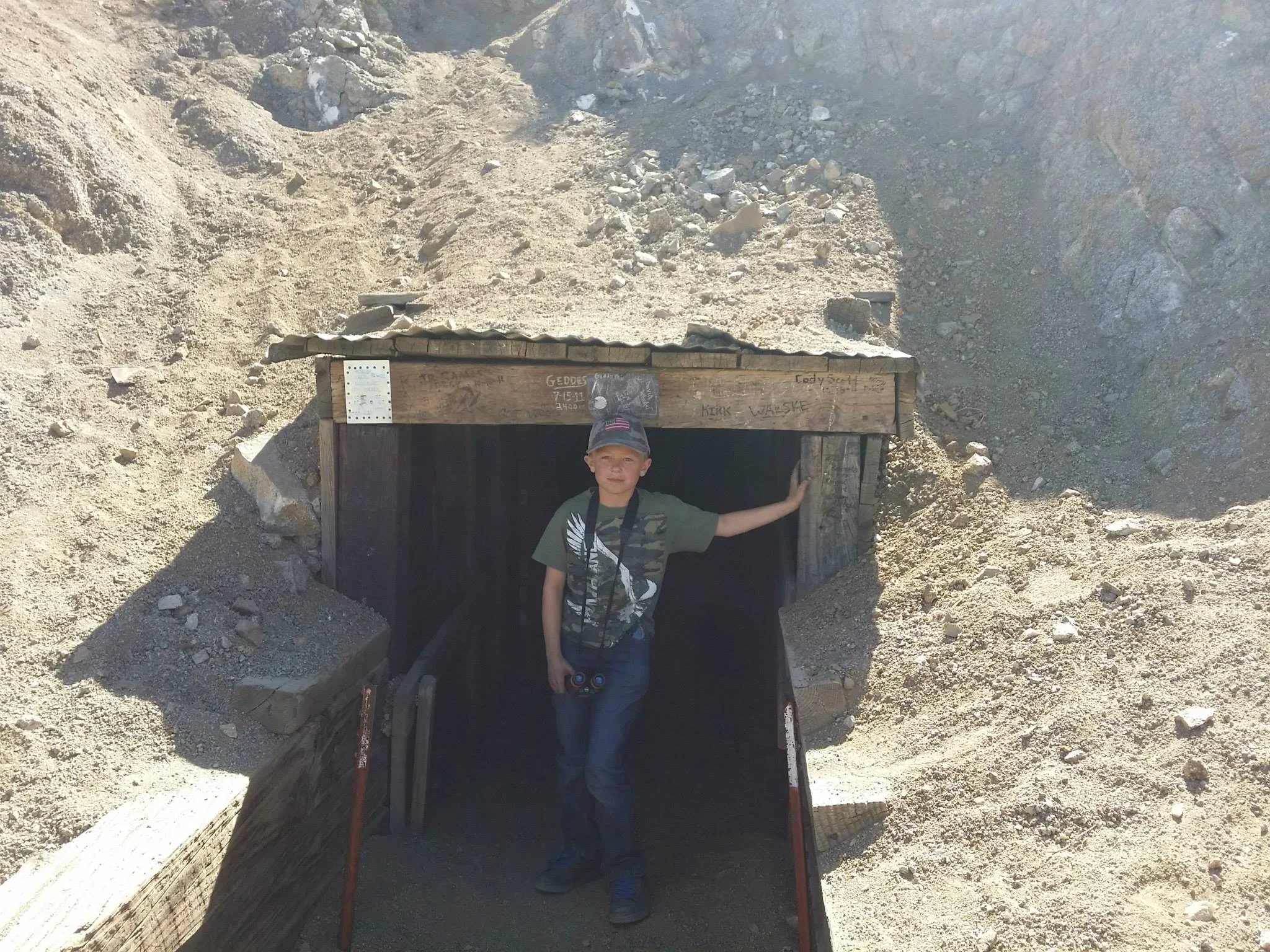 Entrance to Schmidt Tunnel