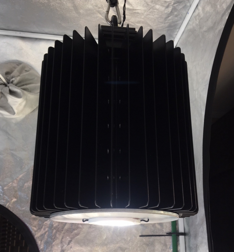 THE CANNON HIGH POWER LED GROW LIGHT FOR THE INDOOR GARDEN COMES FULLY ASSEMBLED. On Instagram: @BlackSailMarket