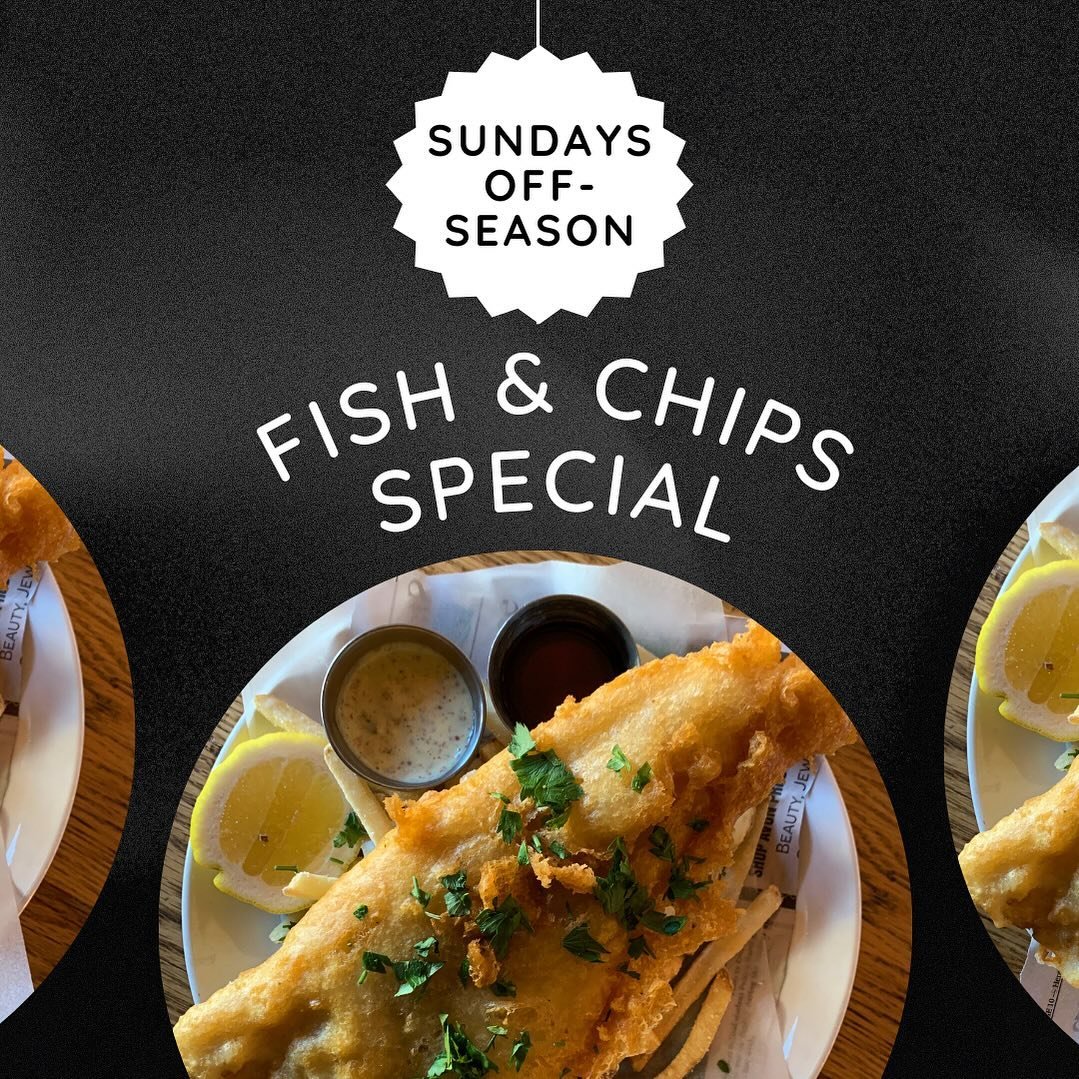 Crispy, crunchy, hot, delicious fish &lsquo;n chips! 🐟 🍟 Sunday nights ONLY!  Open 3:30-9 pm. #offseasonspecials 🔥 #fishnchips #loveforlocals❣️❣️ #sundayvibes #treelinekitchen #leadville #leadvillecolorado