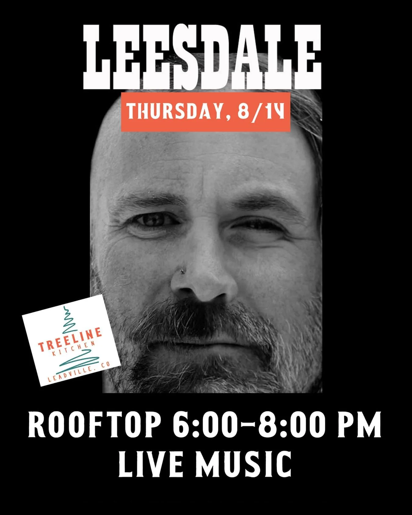Double header tonight with The Mountain Bloom from 3:30-5:30 and Leesdale 6-8. Come on out!!!! #rooftopoarty #treelinekitchenleadville #leadville #leadvillecolorado