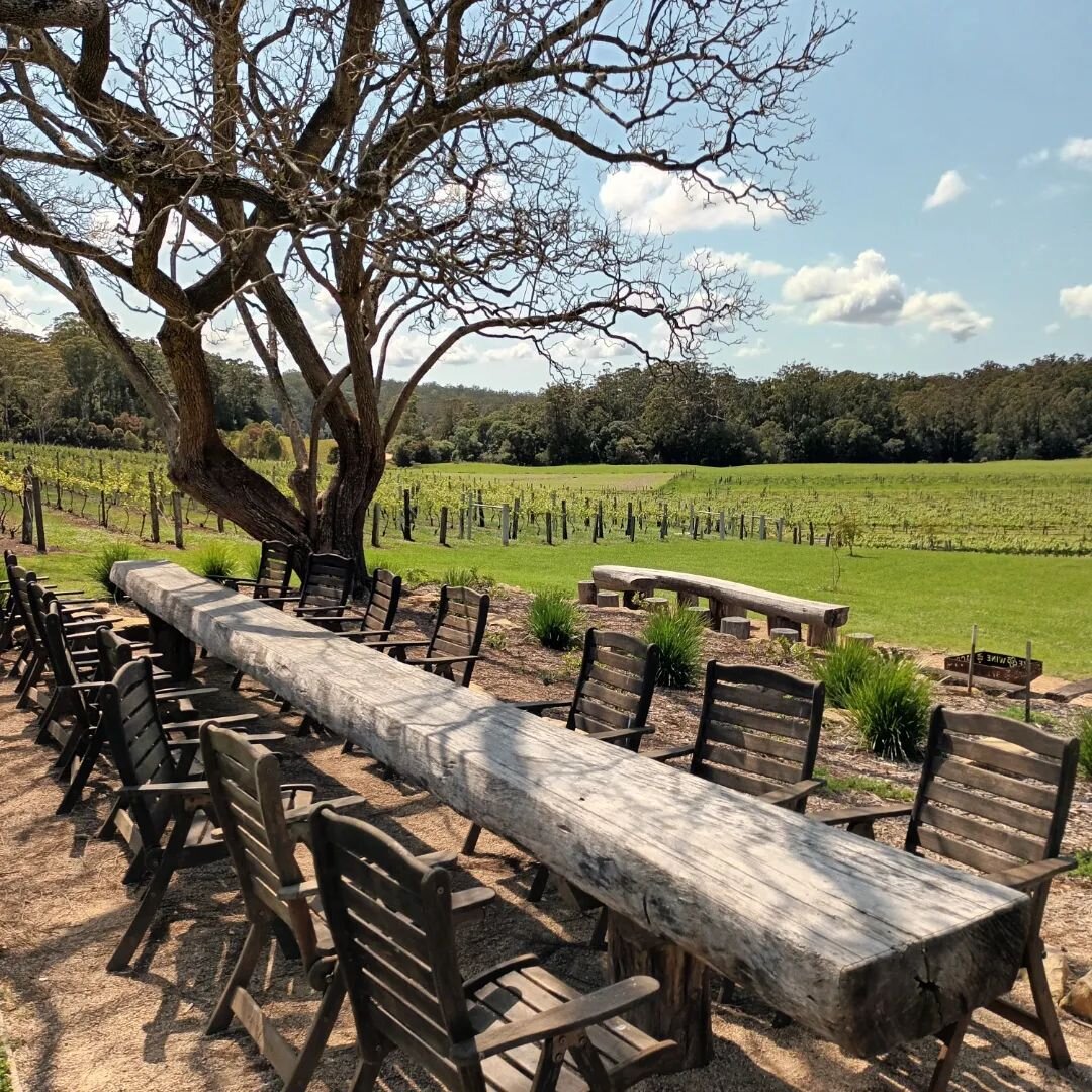 That's what I call a table..overlooking your own personal vineyard.
#vineyards #table #undercoverupholstery #tablestyling