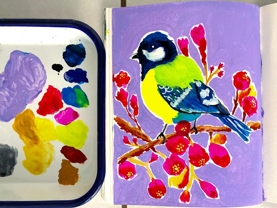 30 COSAS QUE APRENDÍ DE PINTAR TRES DÍAS SEGUIDOS