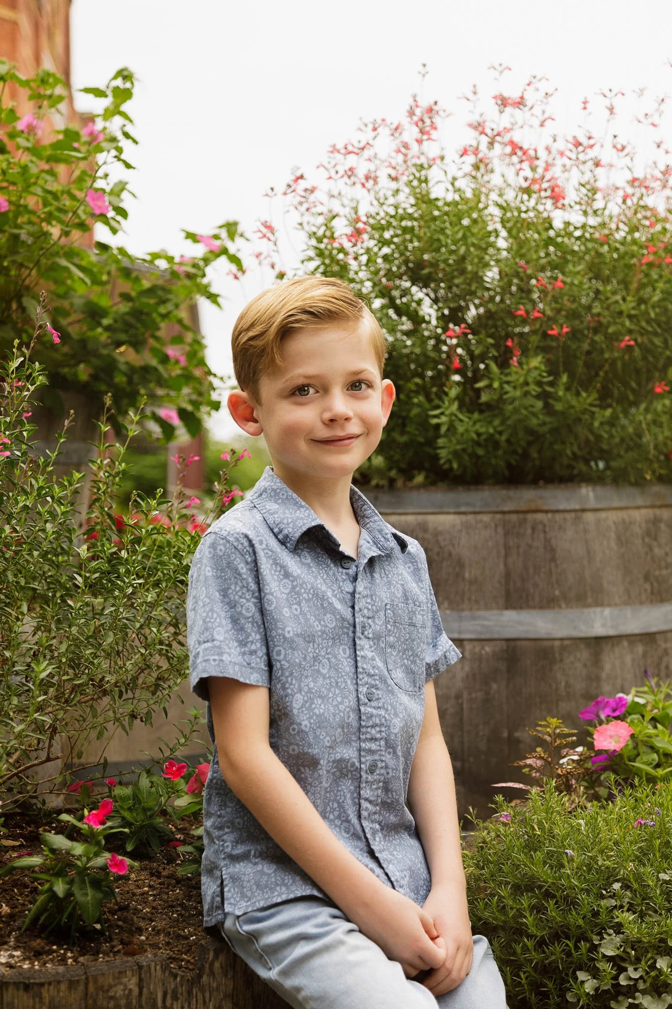 tween boy outdoor family photoshoot gruene hall, new braunfels family photographer