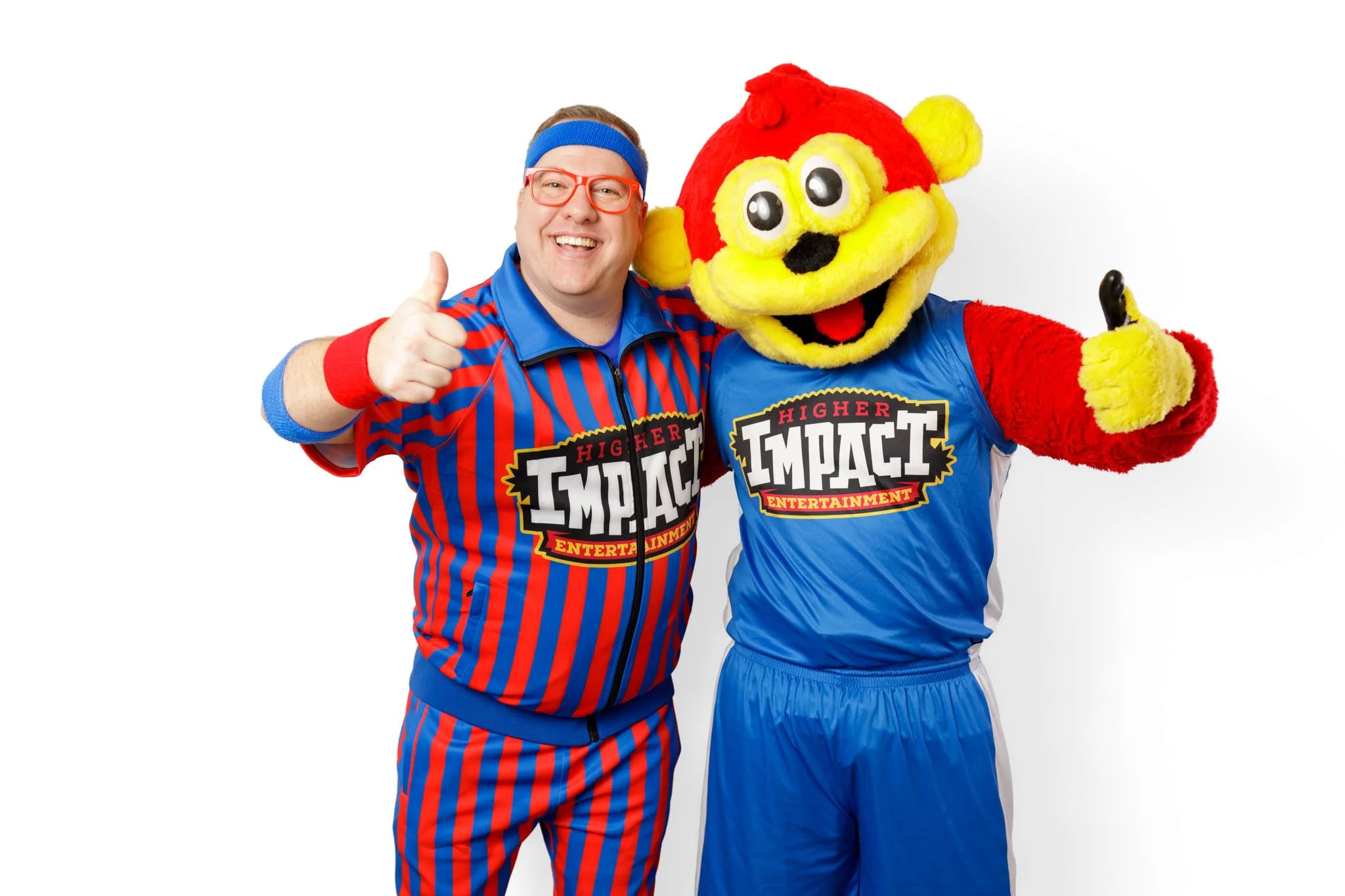 Branding photo headshot of Jerome and Funkey Munkey for Higher Impact Entertainment / Photo by Erin Valkner Photography of New Braunfels, Texas. See more at www.erinvalknerphotography.com/blog