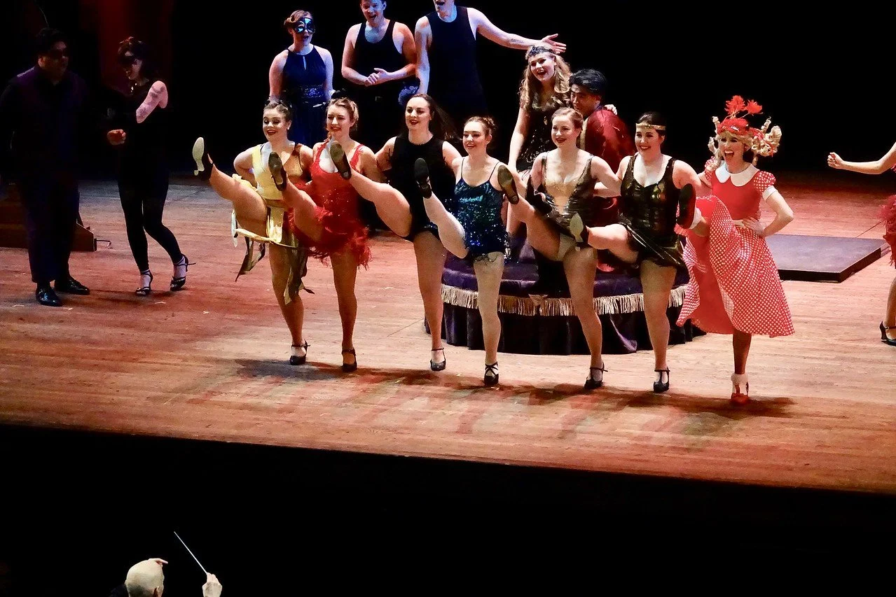 Lara Akal as Cupid in Orpheus in the Underworld, University of Minnesota Opera Theatre.
