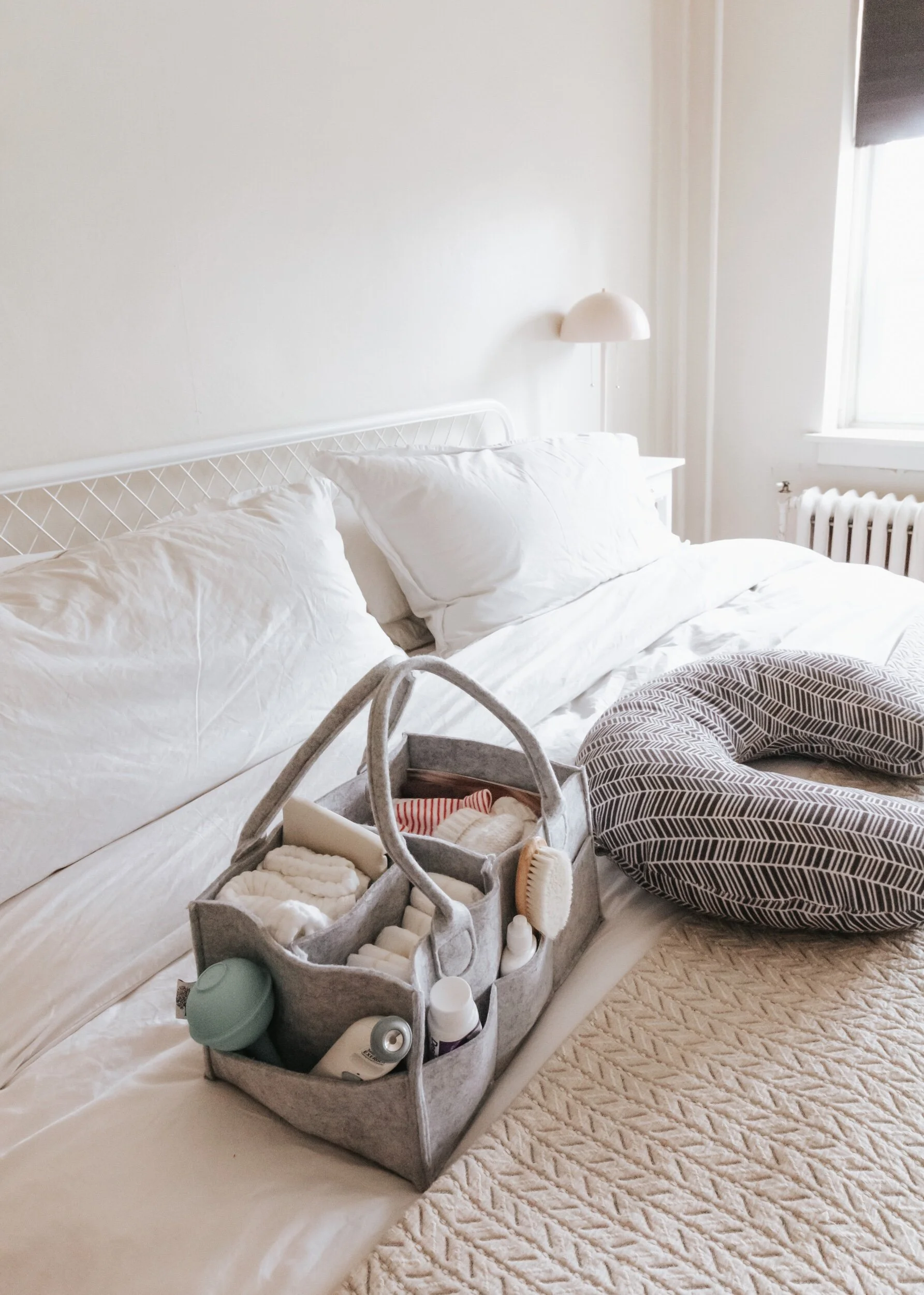 Diaper Caddy | Boppy Pillow | Pillow Cover