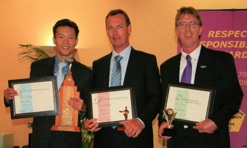 L-R: Wikrom Tang, Philip Devine, David Campbell